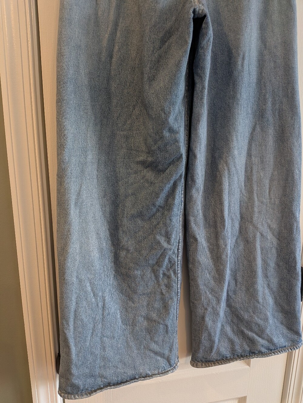Rag & Bone Miramar Sofie Wide-Leg Pant Raily Sweatpant Jean Cotton Terry Size 29 - Picture 10 of 14